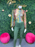 PRETTY SNAKE BODYSUIT