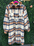 FALL FOR YOU PLAID JACKET